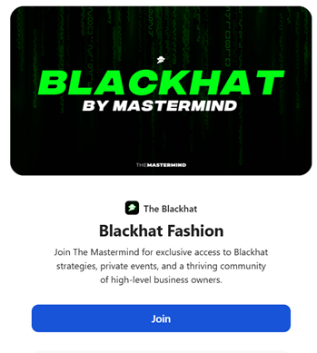 Blackhat fasihon